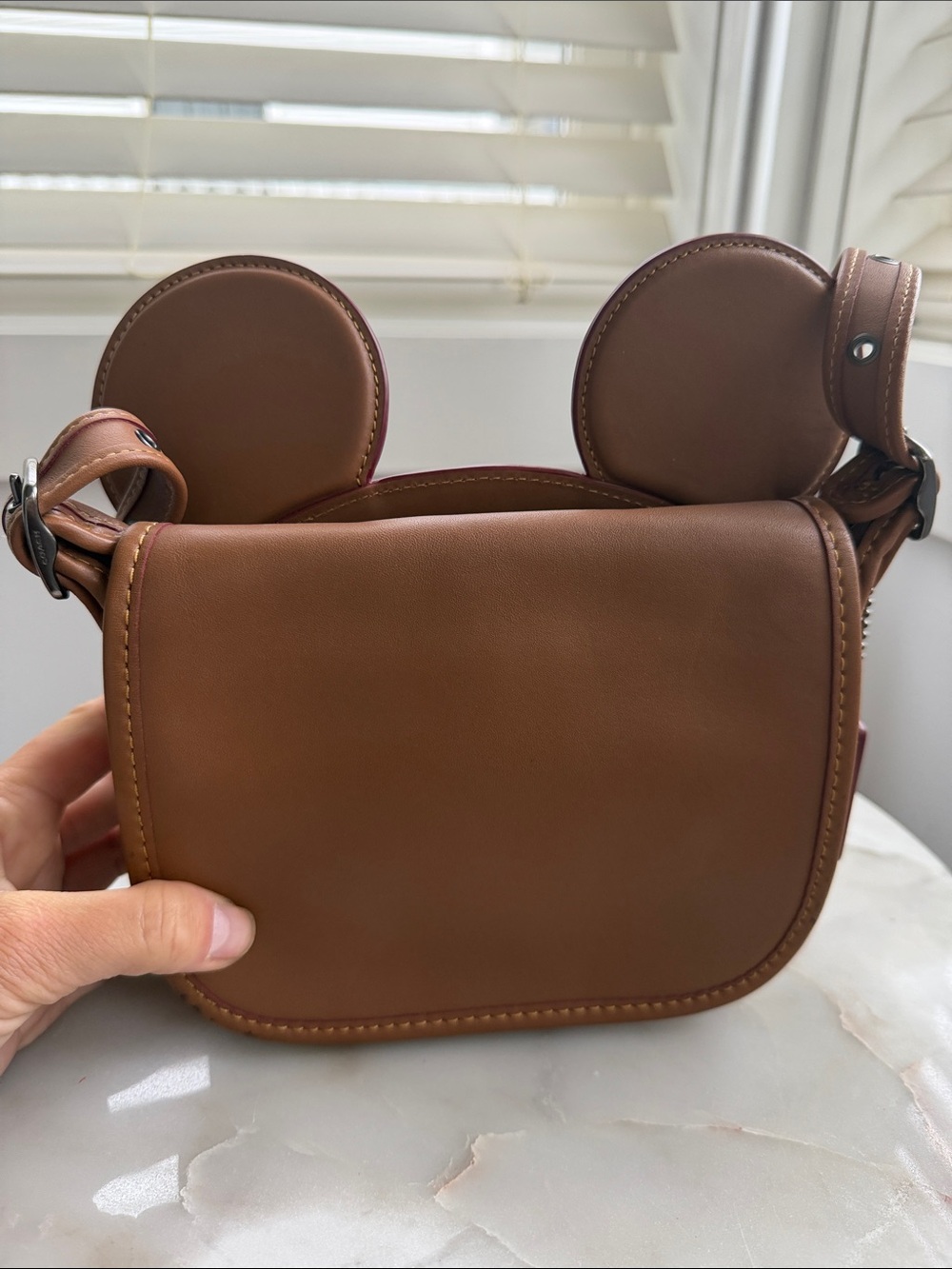 NWOT COACH x Disney Mickey Mouse Leather Bag with Ears [limited edition]